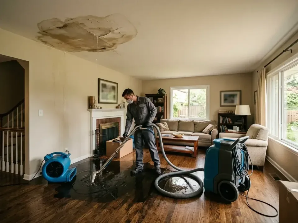 attic-pipe-burst-ceiling-drip-008 — frequently asked questions, Water Damage Restoration & Carpet Care in Riverview, FL
